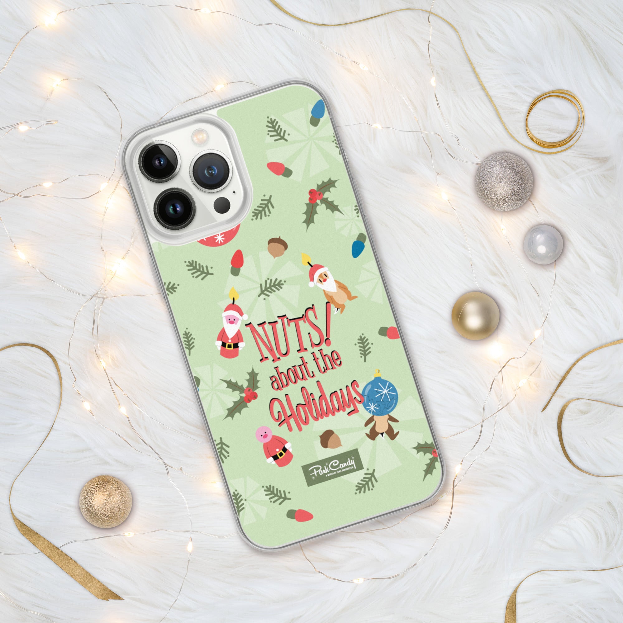 Chipmunk Cheer iPhone Case - Park Candy