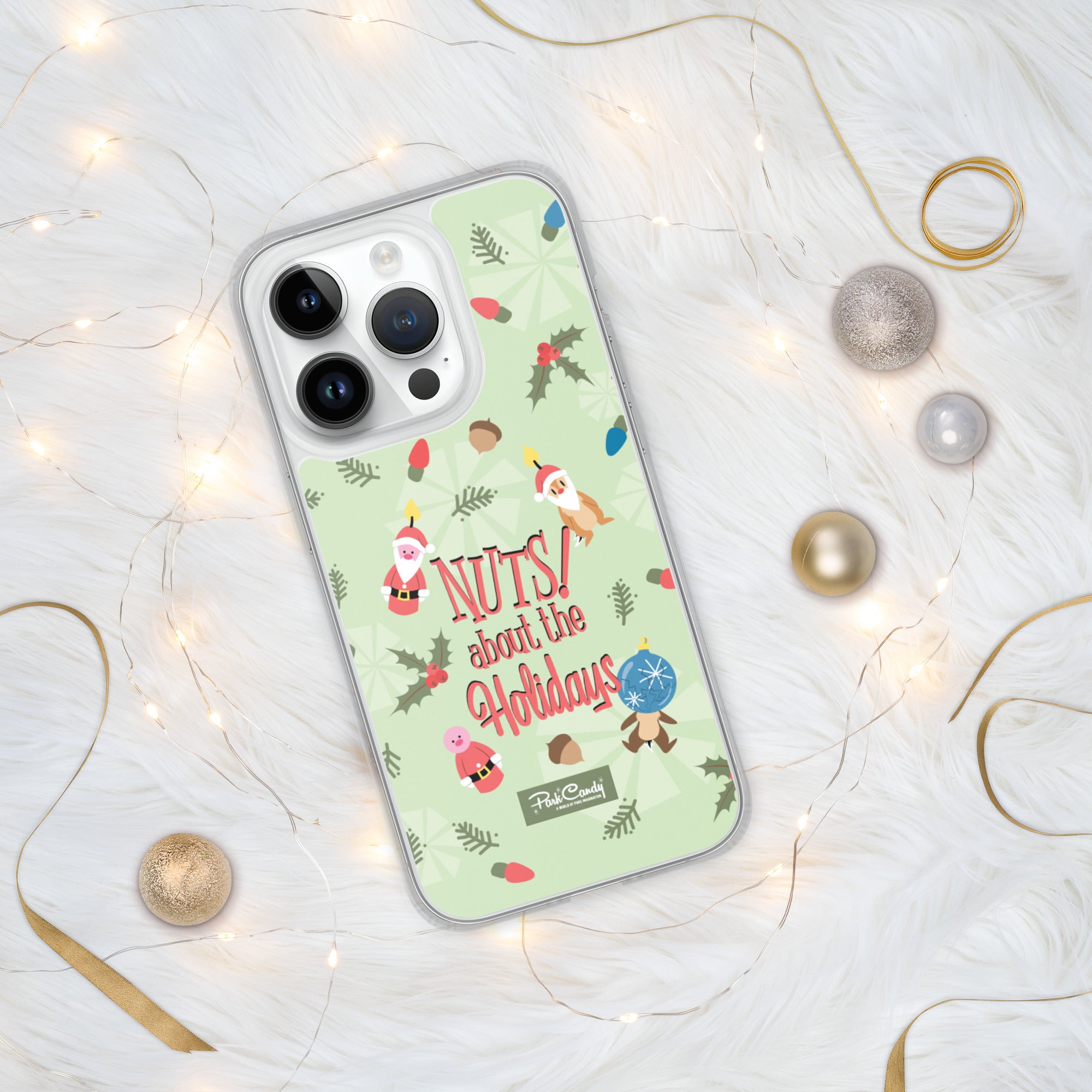 Chipmunk Cheer iPhone Case - Park Candy