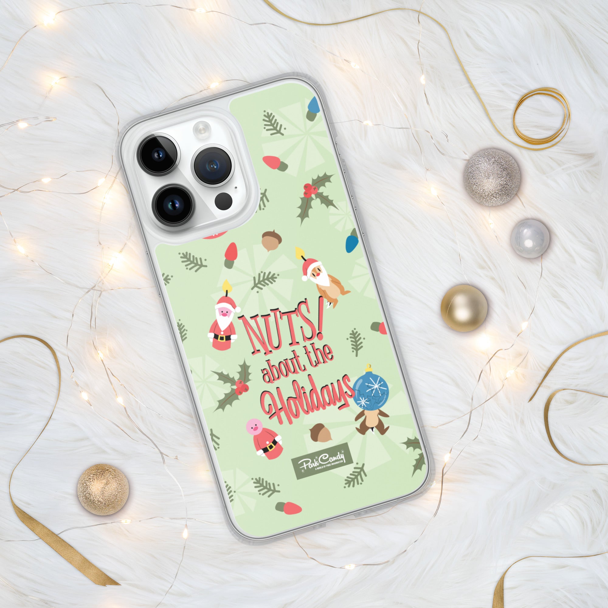 Chipmunk Cheer iPhone Case - Park Candy