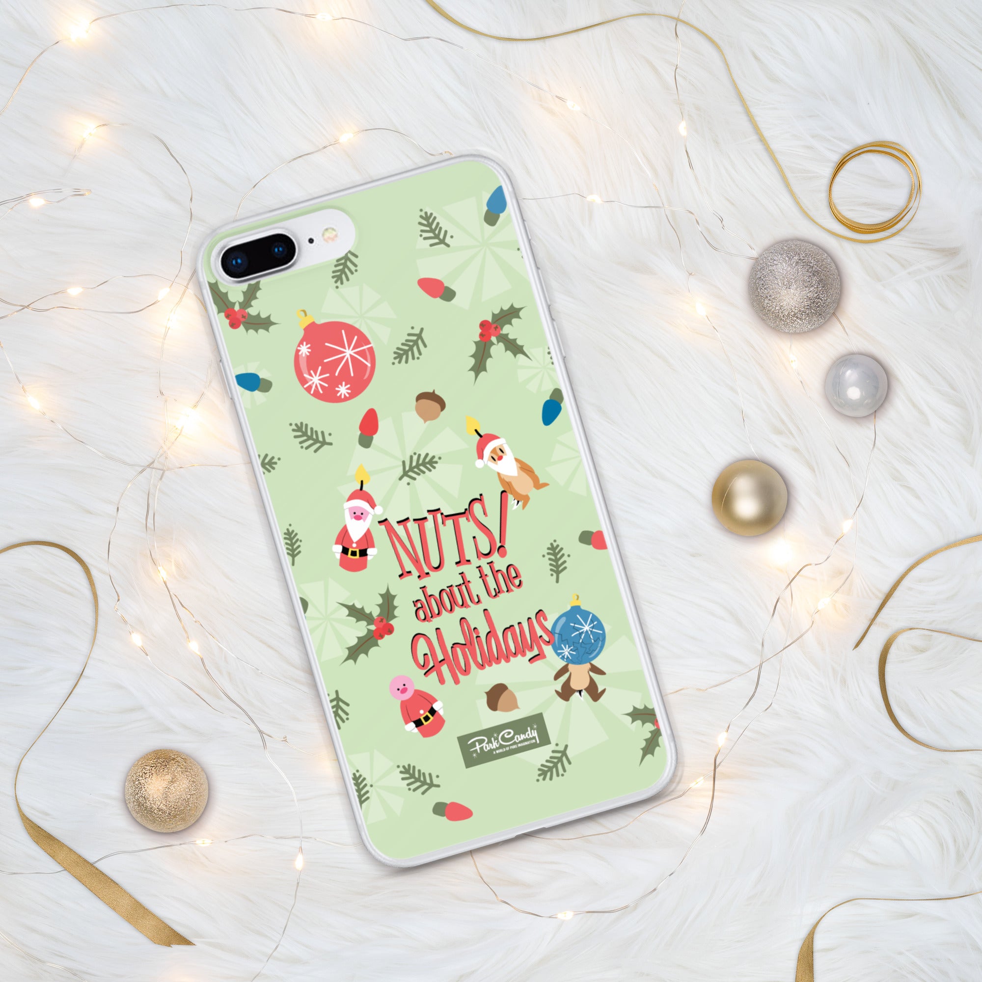 Chipmunk Cheer iPhone Case - Park Candy