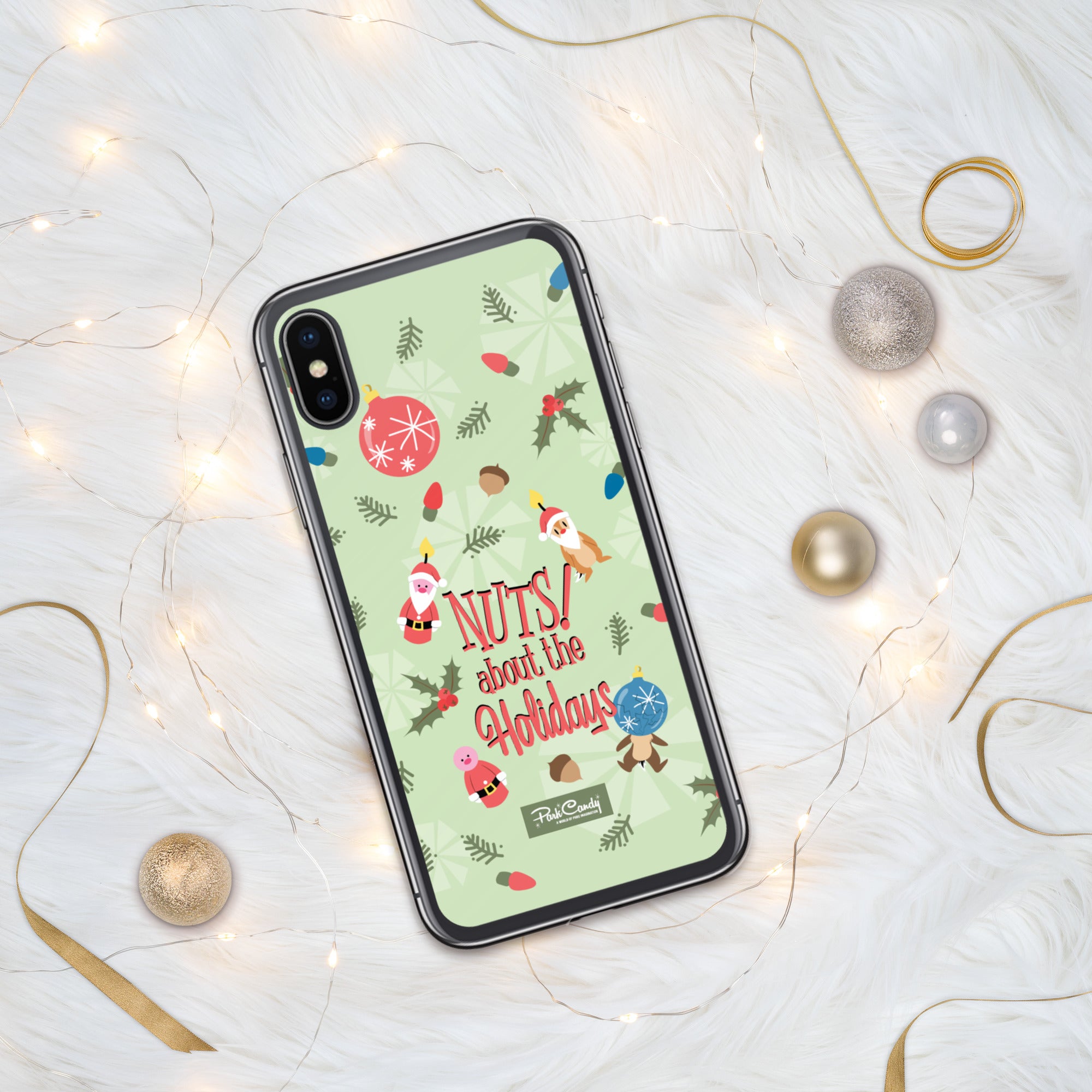 Chipmunk Cheer iPhone Case - Park Candy