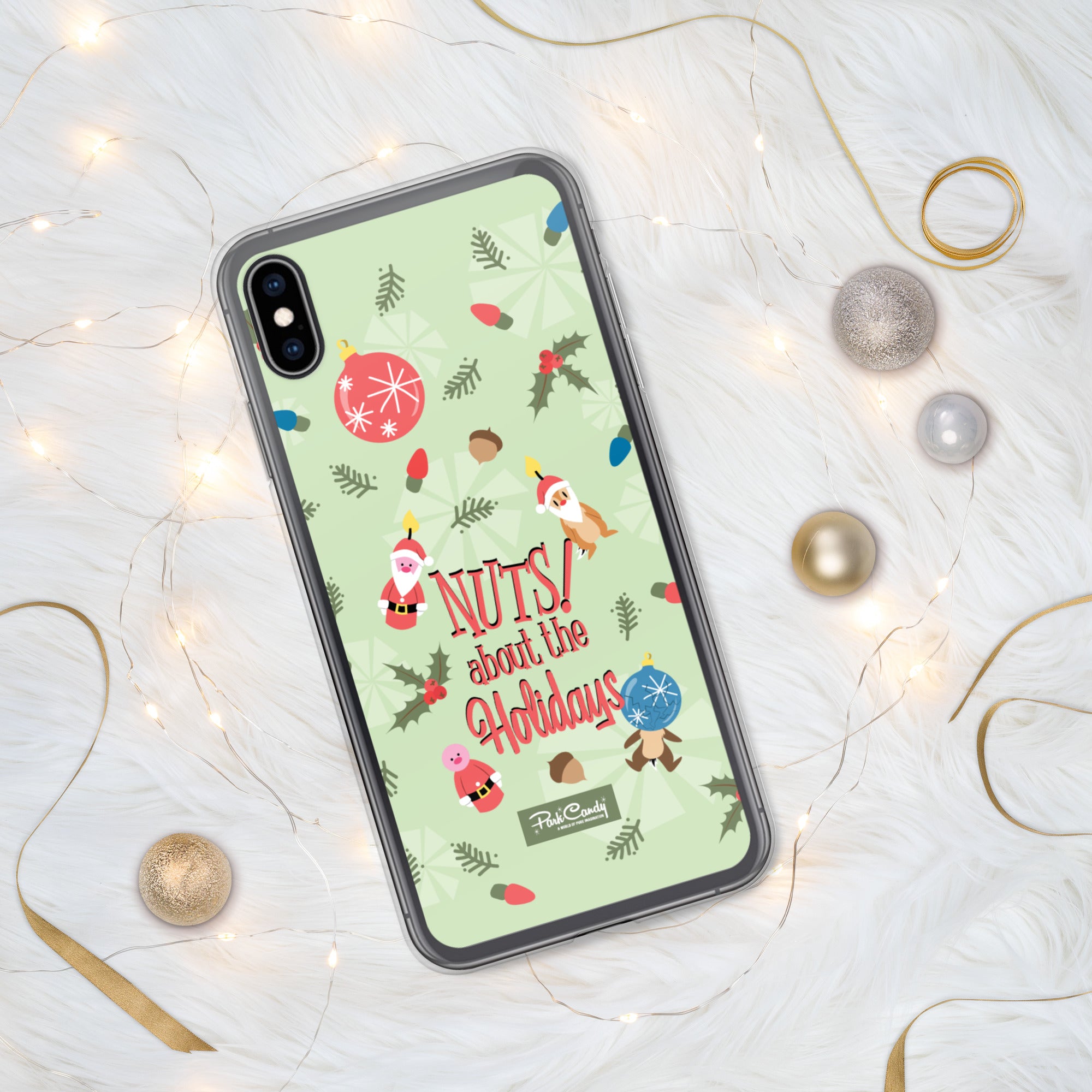 Chipmunk Cheer iPhone Case - Park Candy