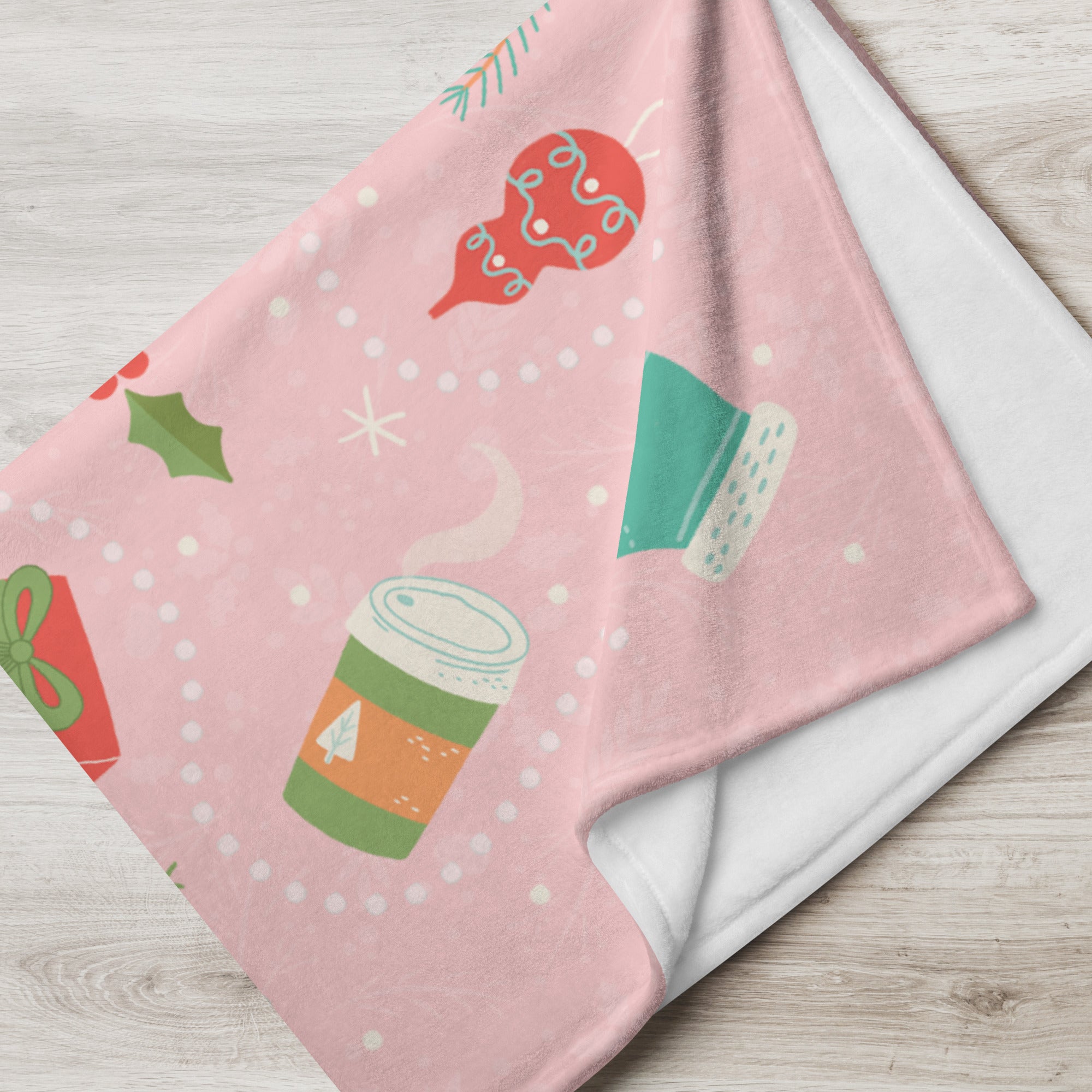 Cozy Cocoa Minky Fleece Blanket - Park Candy